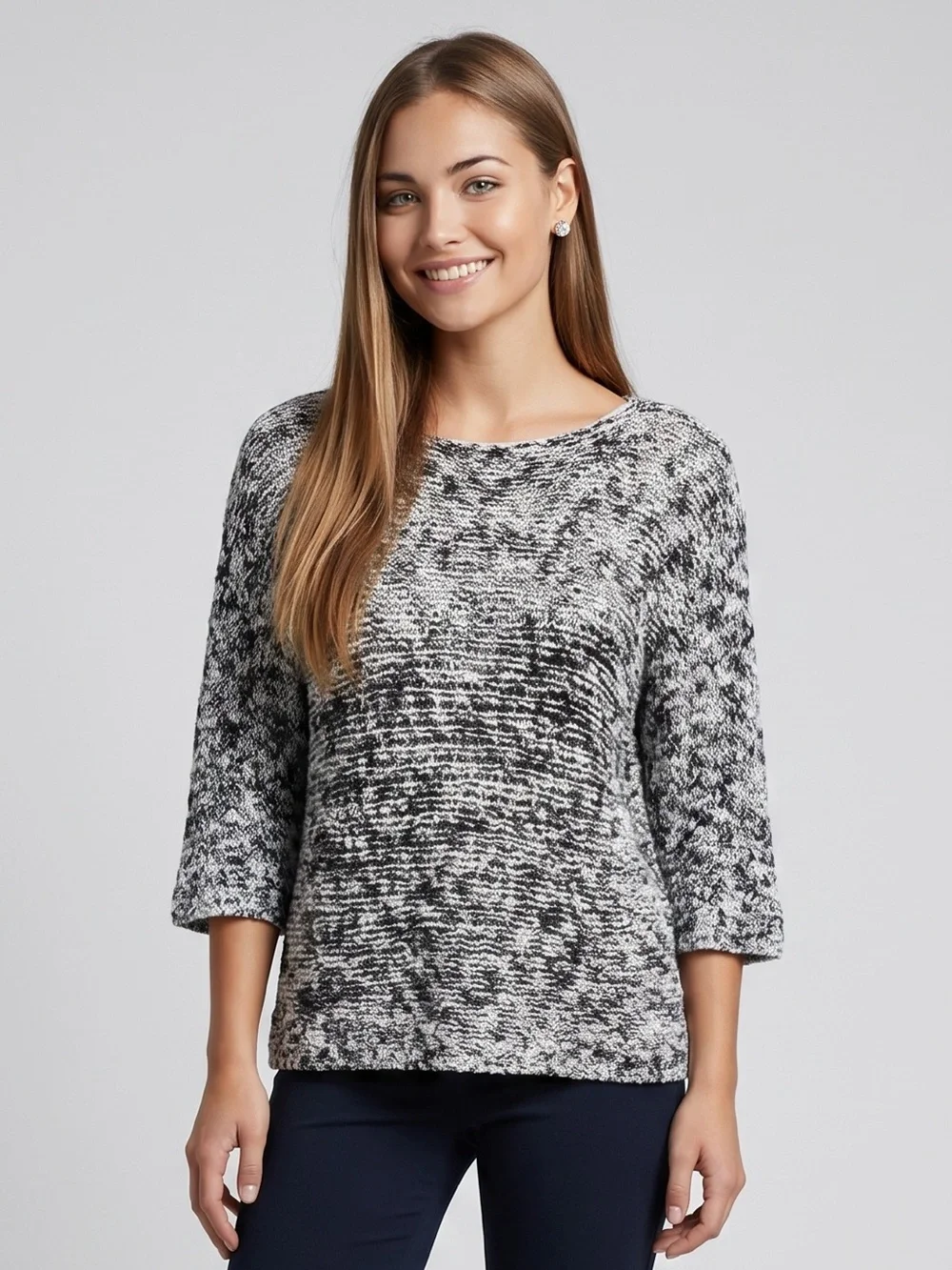 🌻Eileen Fisher Organic Loose Knit Lightweight Sweater Size S Petite